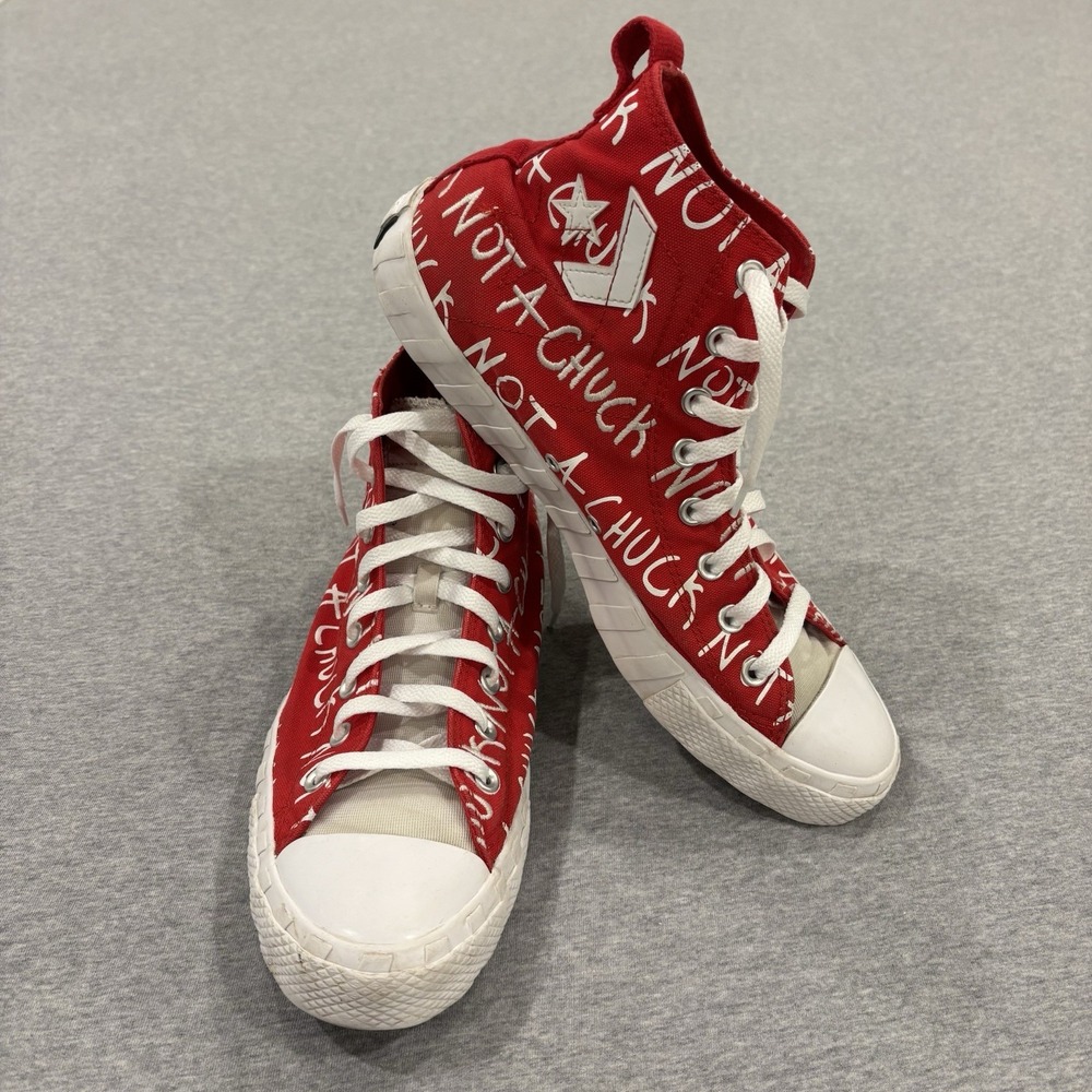 Converse Chuck 70 UNT1TL3D "Not A Chuck" Shoes Men's Size 11.5 Red AOP 171962C
